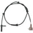 Standard Ignition ALS636 ABS Wheel Speed Sensor - Rear Left