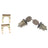 Standard Ignition DL-7B Door Lock Kit - Front