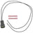 Standard Ignition S2986 ABS Wheel Speed Sensor Connector - Front Left, Rear or Rear Left