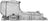 Spectra CRP54A Engine Oil Pan
