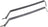Spectra ST345 Fuel Tank Strap - Rear