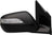 TechPro AC1321114 Door Mirror Set - Right