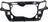 TechPro AU1225120 Radiator Support