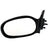 TechPro AU1320143 Door Mirror Set - Left