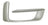 TechPro BM1039156 Bumper Insert - Front Right