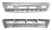 TechPro CH1000122 Bumper Cover - Front