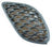 TechPro CH1038168 Bumper Insert - Front Left