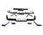 TechPro CH1103140 Bumper Assembly - Rear
