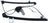 TechPro CH1351113 Window Regulator - Front Right