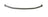 TechPro FO1044102C Bumper Cover Molding - Front