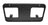 TechPro FO1068119 License Plate Bracket - Front