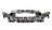 TechPro FO1070189 Bumper Impact Absorber - Front