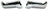 TechPro FO1102386 Bumper Face Bar - Rear