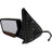 TechPro FO1320507 Door Mirror Set - Left