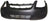 TechPro GM1000733C Bumper Cover - Front