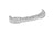 TechPro GM1002373 Bumper Face Bar - Front