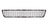 TechPro GM1036142 Bumper Cover Grille - Front