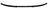 TechPro GM1144134 Bumper Cover Molding - Rear