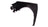 TechPro GM1240367C Fender - Front Left