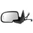 TechPro GM1320373 Door Mirror Set - Left