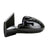 TechPro GM1320433 Door Mirror Set - Left