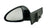 TechPro GM1320451 Door Mirror Set - Left