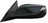 TechPro GM1320558 Door Mirror Set - Left