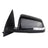 TechPro GM1320592 Door Mirror Set - Left