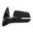 TechPro GM1320601 Door Mirror Set - Left