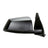 TechPro GM1321388 Door Mirror Set - Right