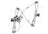 TechPro GM1350213 Window Regulator - Front Left