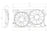 TechPro GM3115238 Engine Cooling Fan Assembly