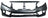 TechPro HO1000322C Bumper Cover - Front