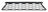TechPro HO1036131C Bumper Cover Grille - Front