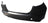 TechPro HO1100255C Bumper Cover - Rear