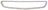 TechPro HO1210107 Grille Molding