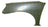 TechPro HO1240153C Fender - Front Left