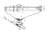 TechPro HO1350122 Window Regulator - Front Left