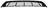 TechPro HY1036138C Bumper Cover Grille - Front