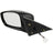 TechPro HY1320198 Door Mirror Set - Left