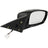 TechPro HY1321198 Door Mirror Set - Right