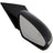TechPro HY1321269 Door Mirror Set - Right