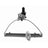 TechPro HY1351103 Window Regulator - Front Right