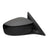 TechPro IN1321126 Door Mirror Set - Right