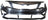 TechPro KI1000205C Bumper Cover - Front
