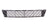 TechPro KI1036131 Bumper Cover Grille - Front