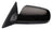 TechPro KI1320140 Door Mirror Set - Left