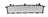 TechPro LX1036101 Bumper Cover Grille - Front