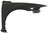 TechPro MA1241148 Fender - Front Right