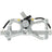 TechPro MA1350137 Window Regulator - Front Left